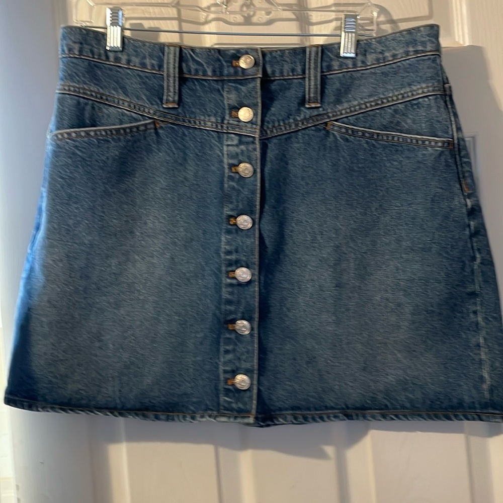 NWT Madewell denim skirt